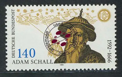 1607 Johann Adam Schall, Tamponné par Bell O
