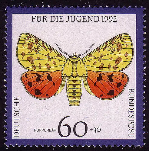1602 Jugend Nachtfalter 60+30 Pf **