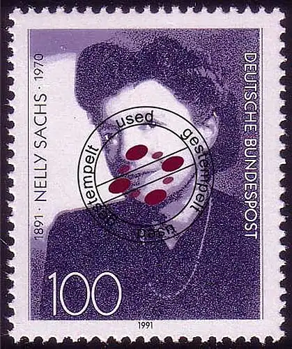 1575 Nelly Sachs O gestempelt