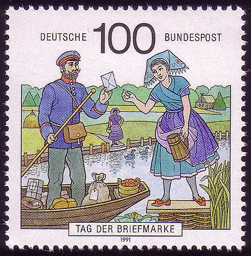 1570 Jour du timbre 100 Pf **