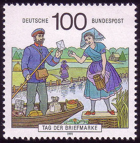 1570 Tag der Briefmarke 100 Pf **