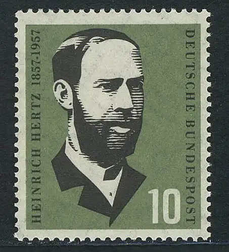 252 Heinrich Hertz ** postfrisch