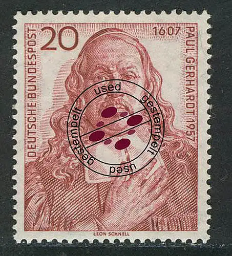 253 Paul Gerhardt O Tamponné