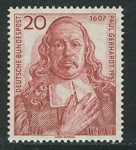 253 Paul Gerhardt ** postfrisch