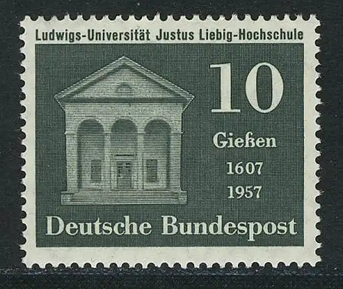 258 Ludwigs-Universität ** postfrisch