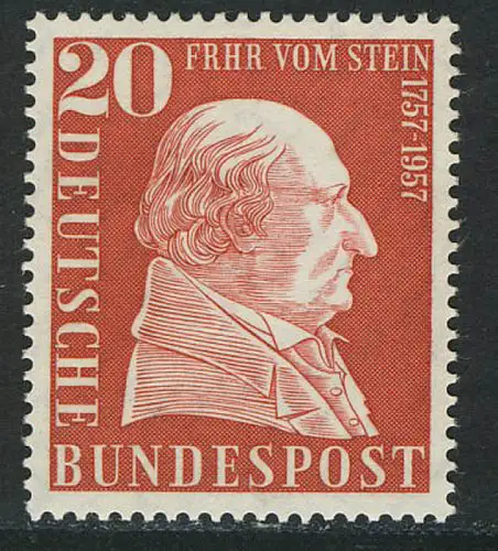 277 Karl Reichsherr vom und zum Stein ** postfrisch