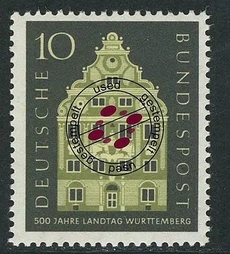 279 Landtag Württemberg O Tamponné