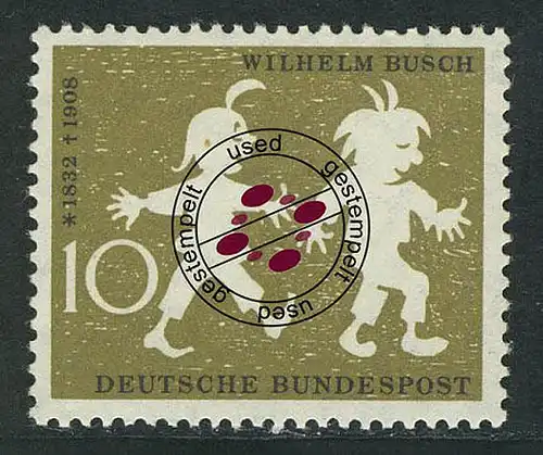 281 Wilhelm Busch 10 Pf O