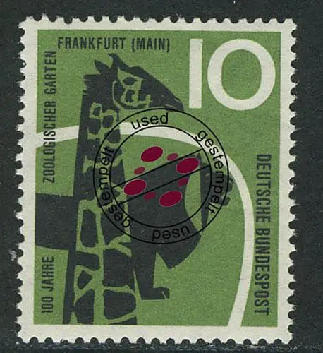 288 Zoologischer Garten O gestempelt