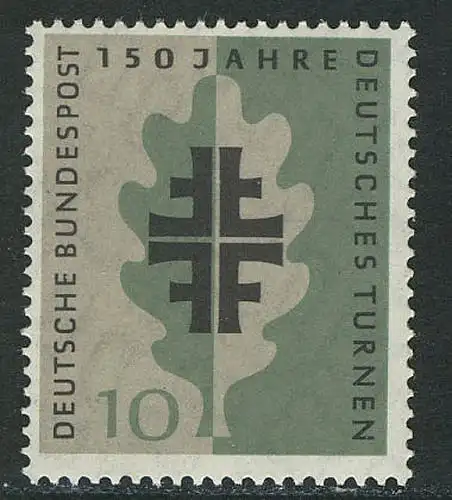 292 Turnbewegung - 150 Jahre Deutsches Turnen ** postfrisch