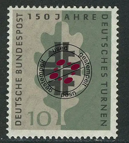 292 Turnbewegung O gestempelt