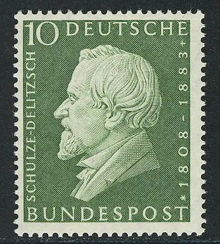 293 Hermann Schulze-Delitzsch ** postfrisch
