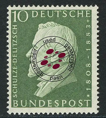 293 Hermann Schulze-Delitzsch O gestempelt