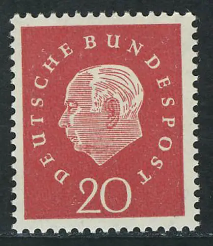 304 Theodor Heuss 20 Pf ** postfrisch