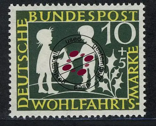 323 Wohlfahrt Brüder Grimm 10+5 Pf Sterntaler O