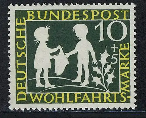 323 Wohlfahrt Brüder Grimm 10+5 Pf Sterntaler **