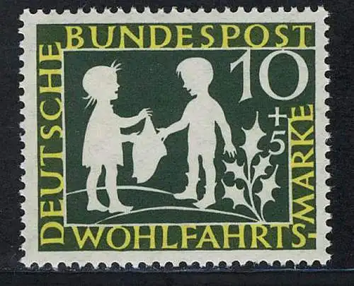 323 Wohlfahrt Brüder Grimm 10+5 Pf Sterntaler **