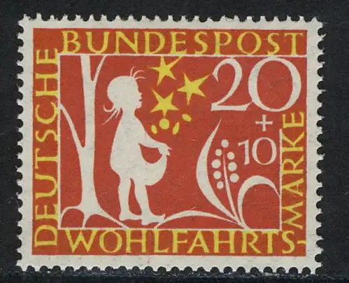 324 Frères bien-être Grimm 20+10 Pf Sterntaler **