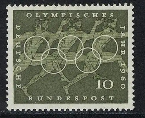 333 Olympische Sommerspiele 10 Pf Laufen **