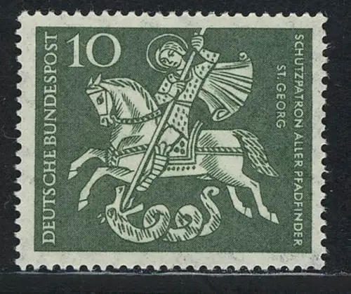 346 St. Georg - Schutzpatron aller Pfadfinder, postfrisch **