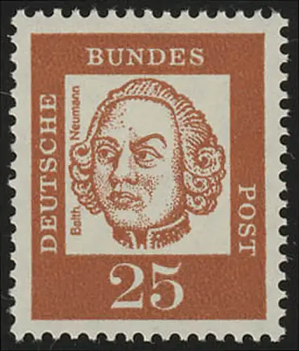 353 Allemands importants 25 Pf ** Neumann