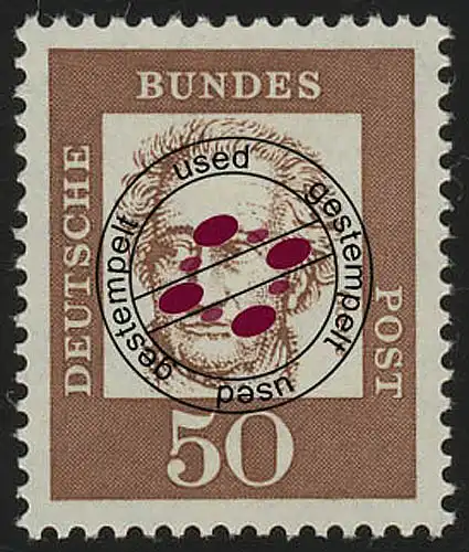 356 Bedeutende Deutsche 50 Pf O Goethe