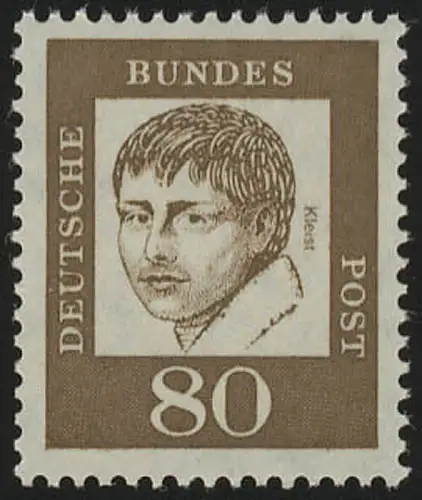 359 Allemands importants 80 Pf ** Kleist