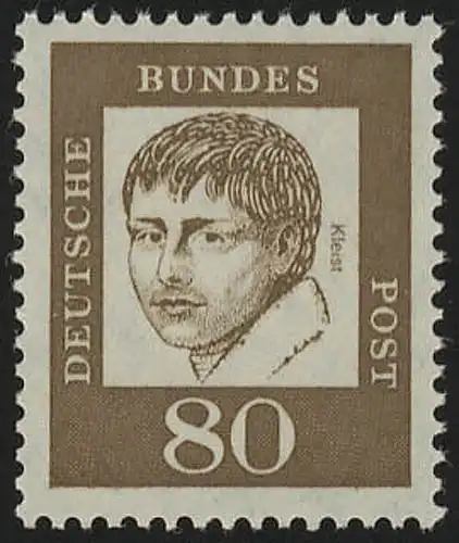 359 Bedeutende Deutsche 80 Pf ** Kleist