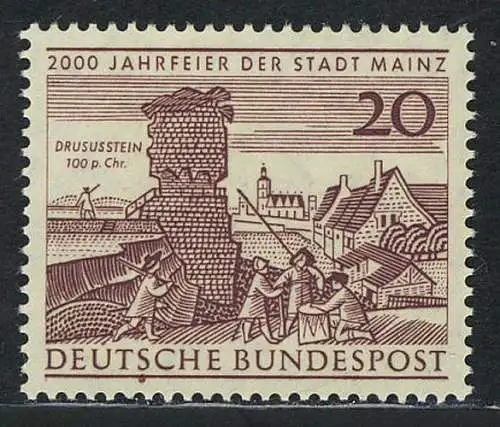 375 Mainz ** postfrisch