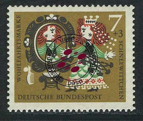 385 Frères bien-être Grimm 7+3 Pf Blanche-Neige O