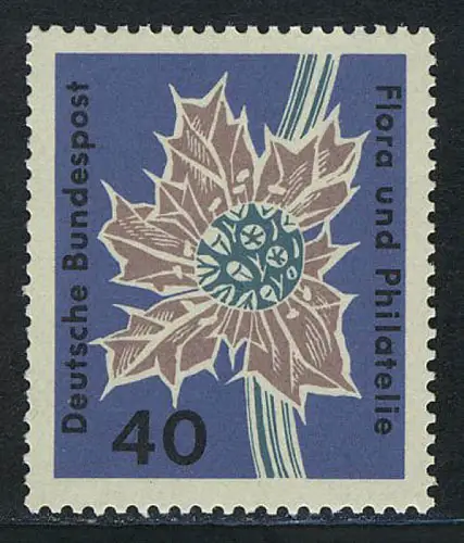 395 Flora 40 Pf Stranddistel **