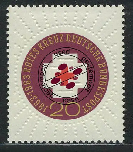 400 Rotes Kreuz O gestempelt