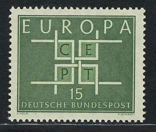 406 Europa 15 Pf CEPT ** postfrisch