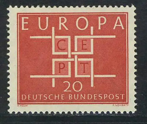 407 Europa 20 Pf CEPT ** postfrisch