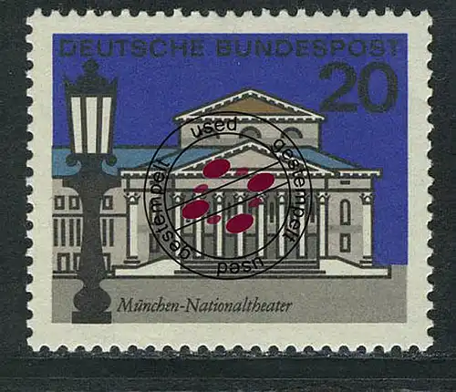 419 Hauptstädte 20 Pf München O gestempelt