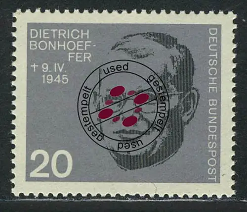 433 en bloc Résistances 20 Pf Bonhoeffer O