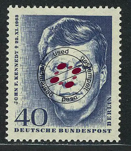 453 John F. Kennedy, gestempelt O