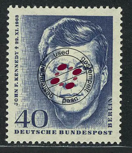 453 John F. Kennedy, gestempelt O