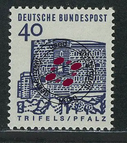 457 Bauwerke 40 Pf Trifels O