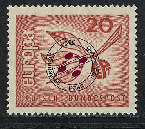 484 Europa 20 Pf Zweig O