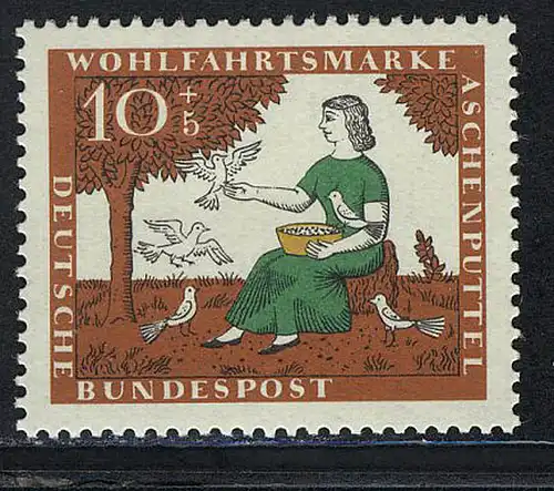 485 Wohlfahrt Brüder Grimm 10+5 Pf Aschenputtel **