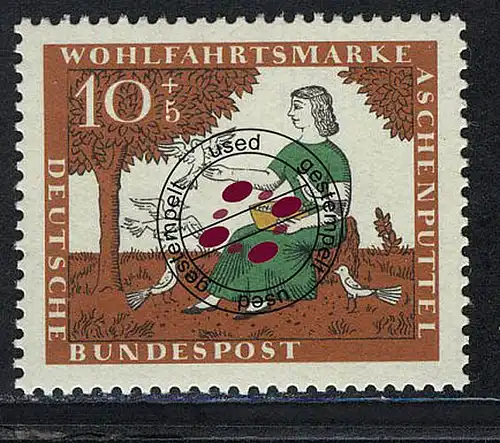 485 Wohlfahrt Brüder Grimm 10+5 Pf Aschenputtel O