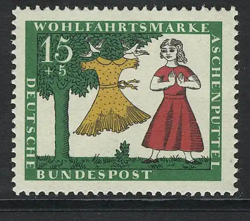 486 Frères bien-être Grimm 15+5 Pf Cendrillon **