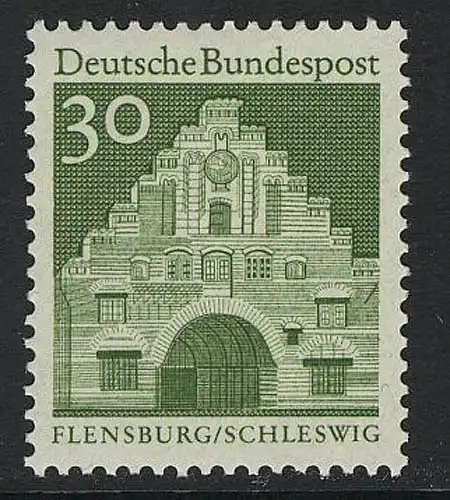 492 Bauwerke 30 Pf Nordentor grün **