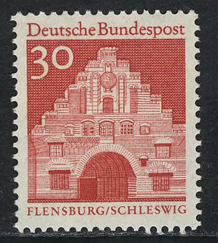 493 Bauwerke 30 Pf Nordentor rot **