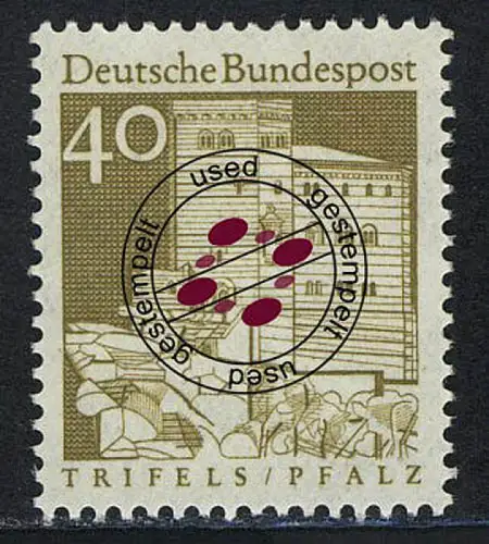 494 Bauwerke 40 Pf Trifels O