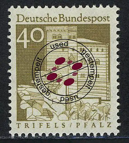 494 Constructions 40 Pf Trifels O