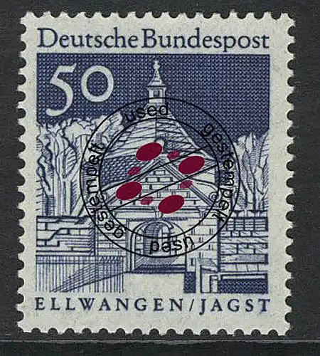 495 Bâtiments 50 Pf Ellwangen O