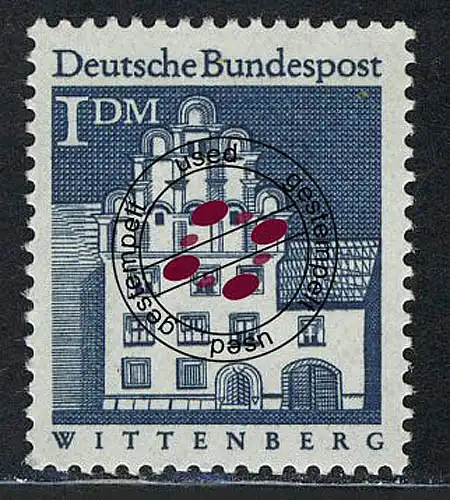 500 Bauwerke 1 DM Melanchthonhaus O gestempelt