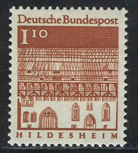 501 Bauwerke 1,10 DM Trinitatishospital **